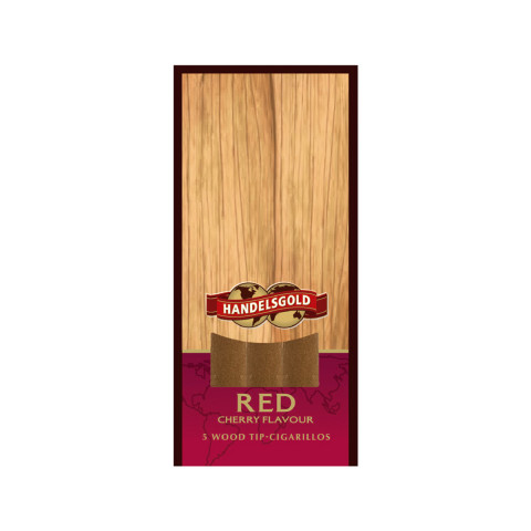Сигариллы Handelsgold Wood Tip-Cigarillos Cherry Red