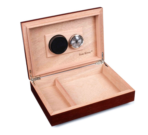 Хьюмидор Tom River на 25 сигар, Орех фото 2