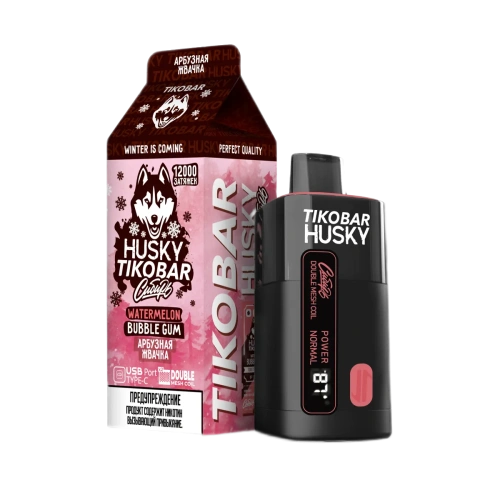 Одноразовая ЭС TIKOBAR HUSKY СИБИРЬ 12000 - Арбузная жвачка