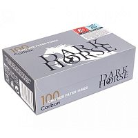 Гильзы для самокруток DARK HORSE Carbon 8мм х 15мм х 84мм (100 шт)
