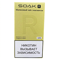 Одноразовая ЭС Soak Soak R5000 Малиновый чай с жасмином