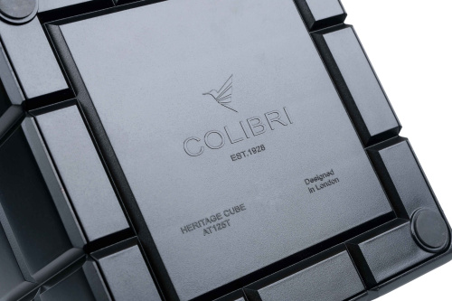 Пепельница Colibri Heritage Cube, Черный лак фото 3