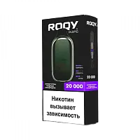 Электронная система доставки никотина PLONQ ROQY L 20000 Энергетик, черная смородина