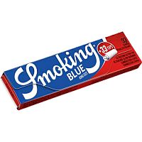 Бумага для самокруток SMOKING King Size Blue (33шт)