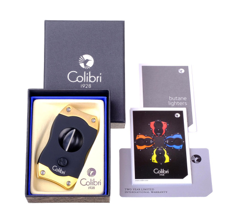 Гильотина Colibri V-cut, черная-золото фото 7
