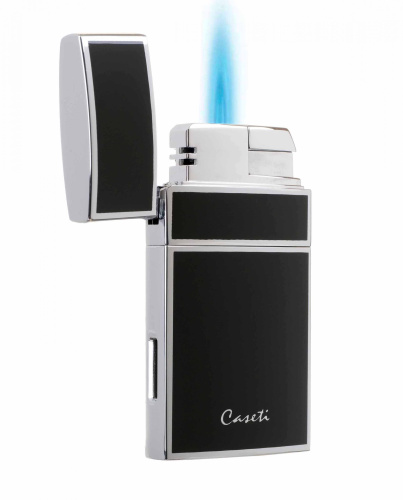 Зажигалка Caseti сигарная турбо, черная фото 2