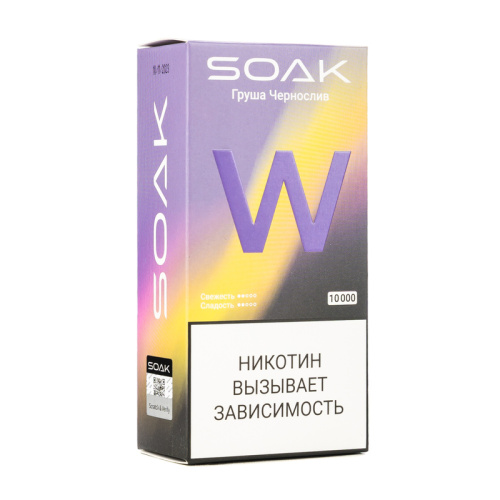 Одноразовая ЭС Soak Soak W10000 Груша чернослив