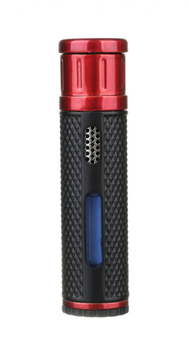 Зажигалка сигарная Colibri Evo, черно-красная фото 3
