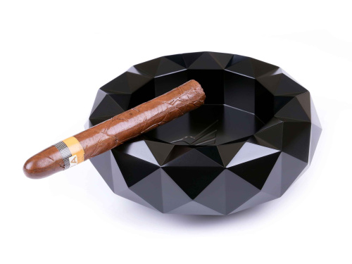 Пепельница Colibri Quasar на 6 сигар, Черный лак Royal фото 2