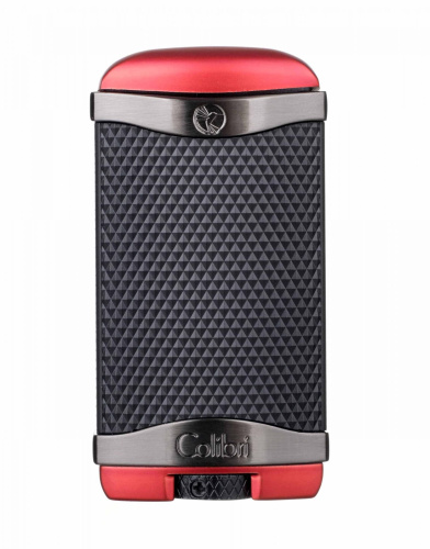 Зажигалка сигарная Colibri Apex, красная фото 4