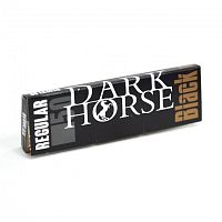  Бумага для самокруток DARK HORSE REGULAR BLACK (50шт)