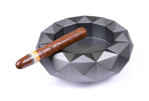 Пепельница Colibri Quasar на 6 сигар, Серый лак Gunmetal фото 2