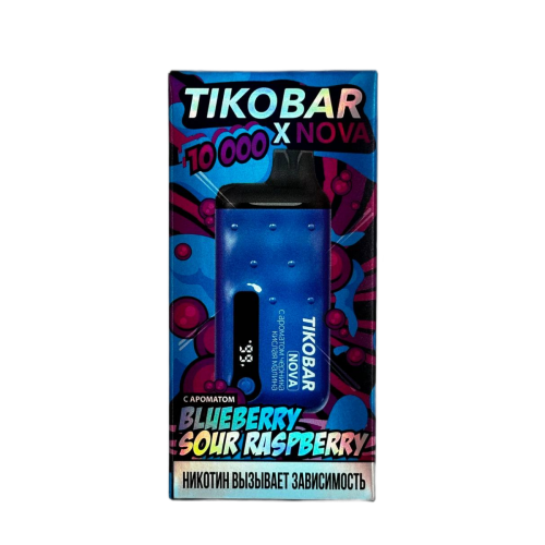 Одноразовая ЭС TIKOBAR 10000 NOVA  -Черника кислая малина
