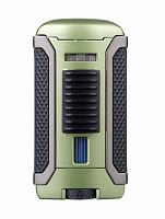 Зажигалка сигарная Colibri Apex, зеленая