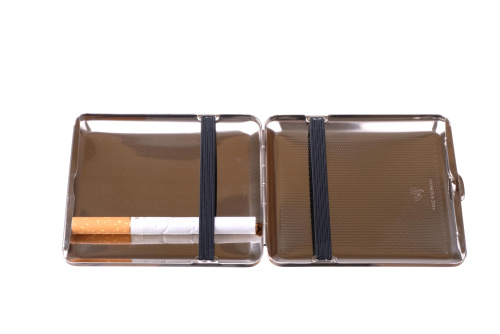 Портсигар Stoll на 18 сигарет, металл (модель 678) фото 3