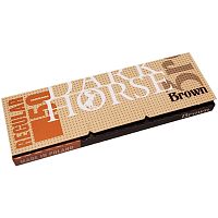  Бумага для самокруток DARK HORSE REGULAR BROWN (50шт)