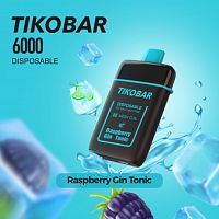 Одноразовая ЭС TIKOBAR 6000 ( Малиновый Джин-Тоник)