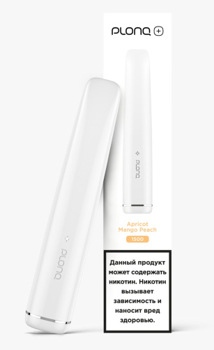 Электронная система доставки никотина PLONQ Plus Абрикос-Манго-Персик