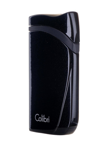 Зажигалка сигарная Colibri Falcon, черный металлик фото 3