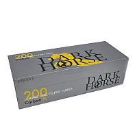 Гильзы для самокруток DARK HORSE Extra Long Carbon 8мм х 15мм х 84мм (200 шт)