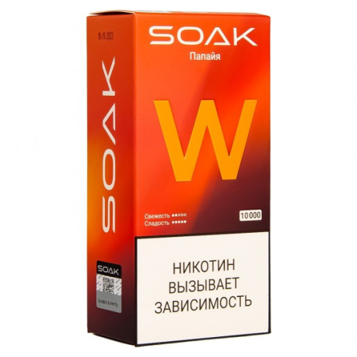 Одноразовая ЭС Soak Soak W10000 Папайя