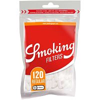 Фильтры для самокруток SMOKING SLIM REGULAR 7,5мм x 15мм (120шт)