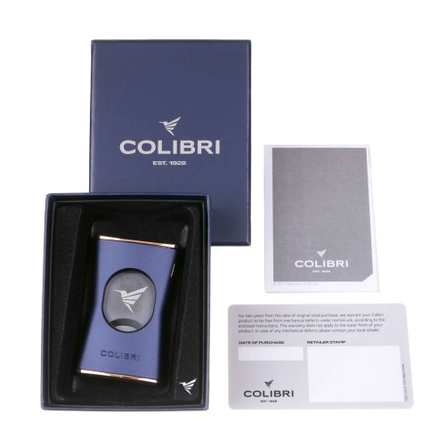 Гильотина Colibri, синяя-золото фото 6