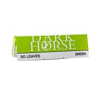  Бумага для самокруток DARK HORSE GREEN (50шт)