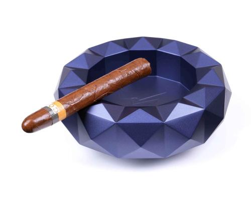 Пепельница Colibri Quasar на 6 сигар, Синий лак Navy фото 2