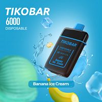 Одноразовая ЭС TIKOBAR 6000 ( Банановое мороженое)
