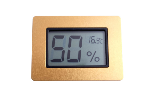 Термогигрометр цифровой, золото фото 2