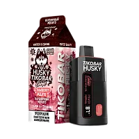 Одноразовая ЭС TIKOBAR HUSKY СИБИРЬ 12000 - Клубничный мохито