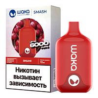 Одноразовая ЭС WAKA SMASH (6000) - Вишня