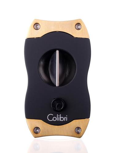 Гильотина Colibri V-cut, черная-золото фото 2
