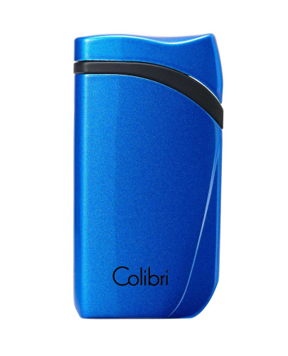Зажигалка сигарная Colibri Falcon, синий металлик