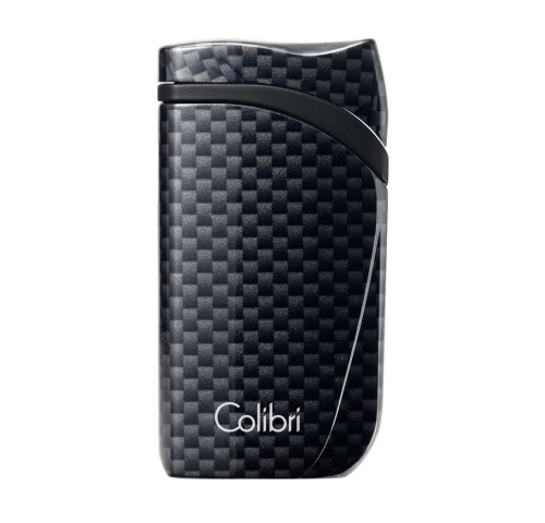 Зажигалка сигарная Colibri Falcon, черный карбон