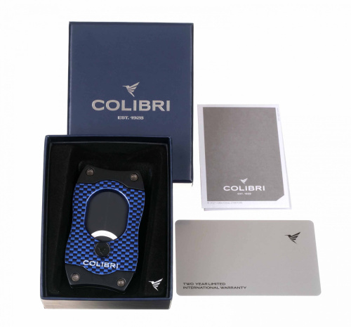 Гильотина Colibri S-cut, синий карбон фото 4