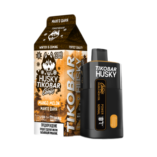 Одноразовая ЭС TIKOBAR HUSKY СИБИРЬ 12000 - Манго дыня