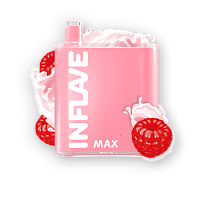 Одноразовая ЭС INFLAVE MAX 4000 малиновый йогурт