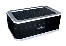 Хьюмидор Colibri Rally на 100 сигар, Алюминий и черный лак
